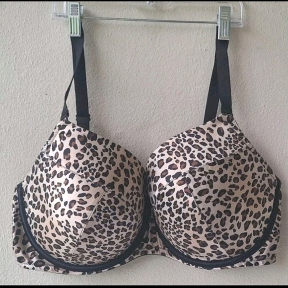 Cacique Lane Bryan Animal Print Bra Size 42DDD - Picture 4 of 6